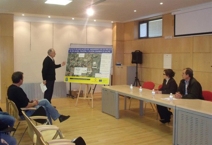 Presentación del proyecto de saneamiento para nucleos rurales de Grandas de Sali