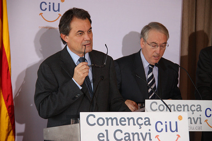 Coloquio de Artur Mas sobre equilibrio territorial