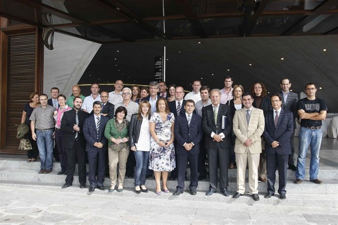 Encuentro de concejales.