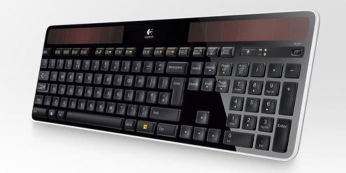 Nuevo teclado solar inalámbrico