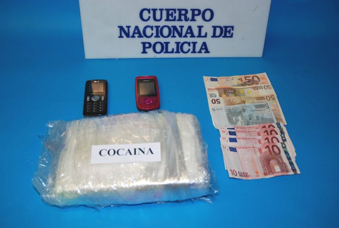 Cocaína incautada