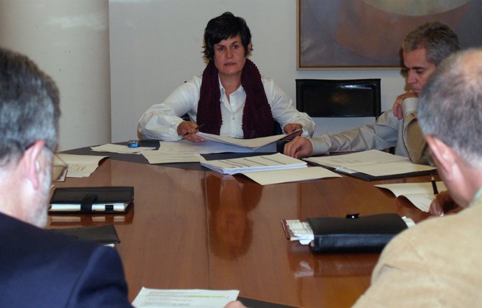 Reunión de la Comisión de Hacienda de la Diputación Provincial de Huesca