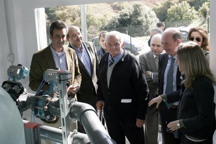 Martín en el acto de inauguración