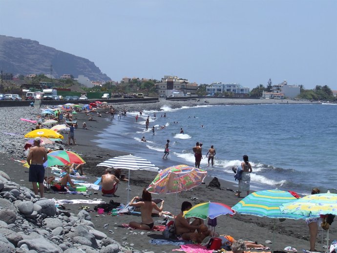 Playa de La Gomera.