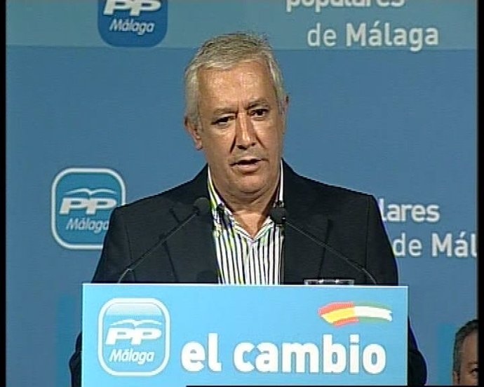 El presidente del PP-A, Javier Arenas