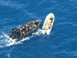 Presuntos piratas interceptados Operación Atalanta