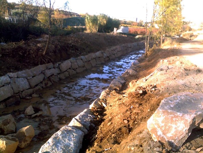 CONFEDERACIÓN HIDROGRÁFICA DEL EBRO ACTUACIÓN EN EL BARRANCO DE COSUENDA