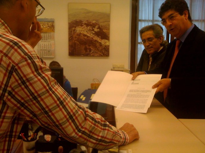 Diego Valderas y Pedro Vaquero