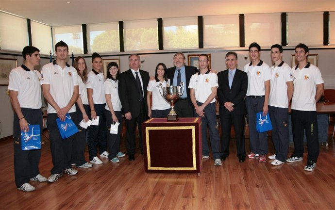 Lissavetzky recibió a la selección española de taekwondo