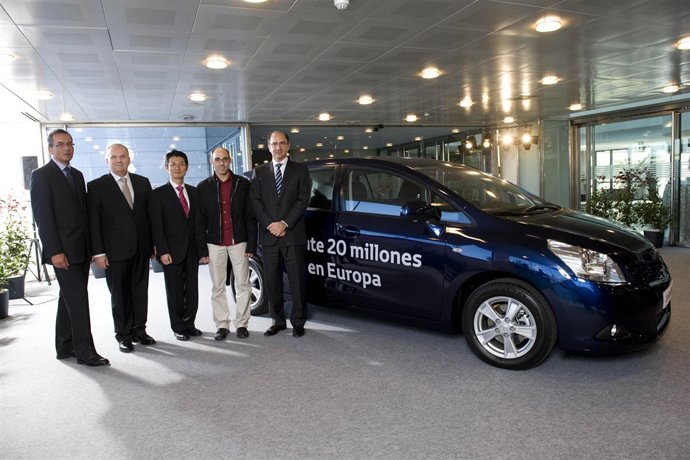 Toyota entrega el coche número 20 millones en Europa