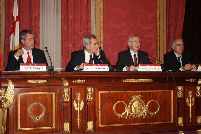 El conseller E.Maragall 