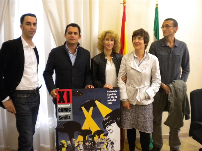 Presentación del Encuentro del Cómic y la Ilustración de Sevilla
