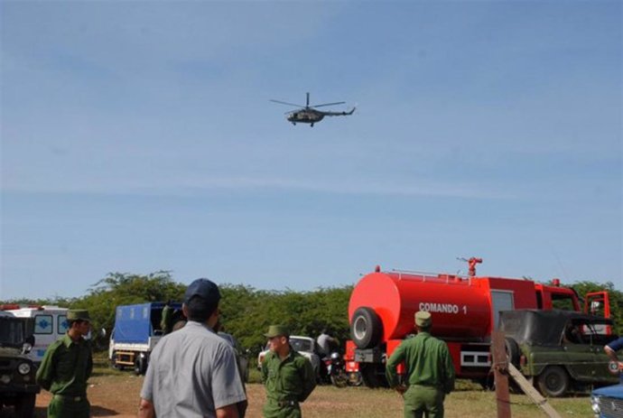 Accidente de avión en Cuba