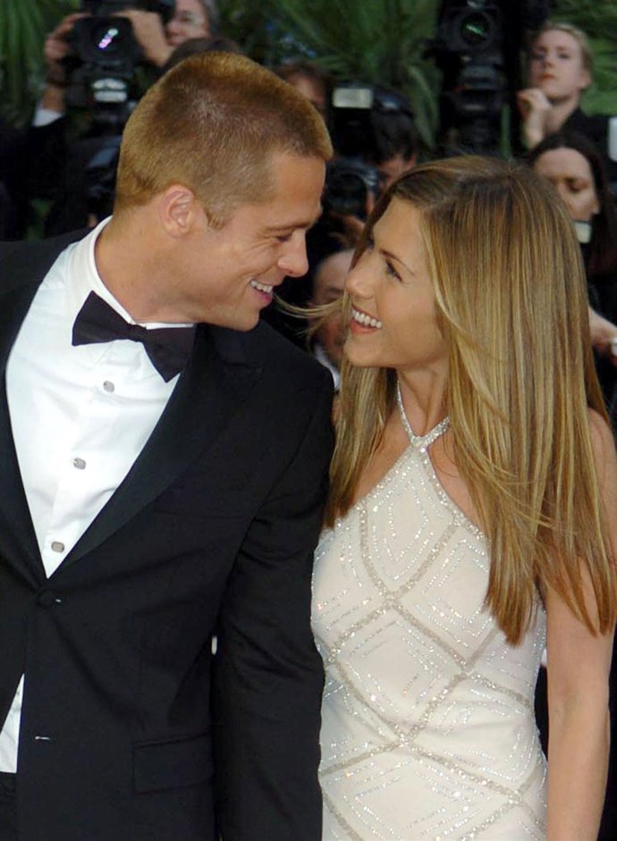 Brad Pitt y Jennifer Aniston 