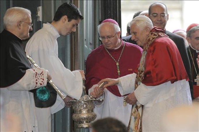El Papa en la Catedral compostelana