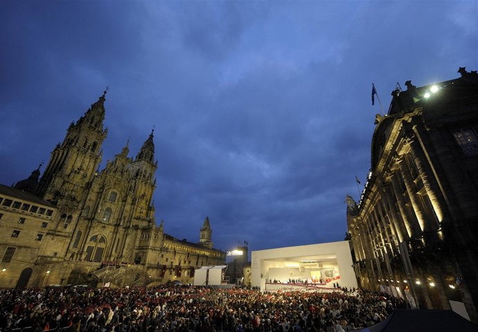 El Papa en la misa en Santiago de Compostela