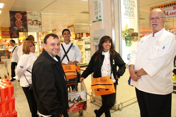 Participantes en el encuentro de cocina de Valladolid.