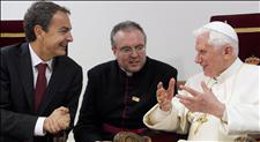 El Papa con J.L. R. Zapatero