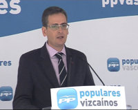 ETA.- Basagoiti dice que Eguiguren "se equivoca" con su "inoportunas" palabras sobre el fin de ETA