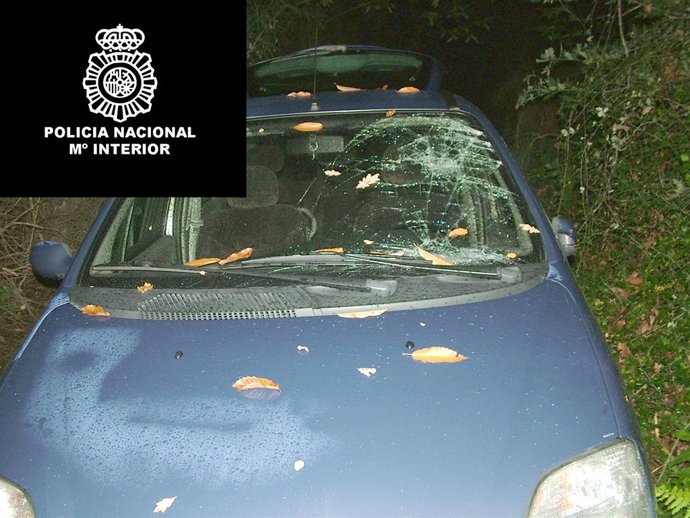 Atropello de un policía en Pontevedra