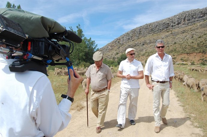 Grabación de un reportaje