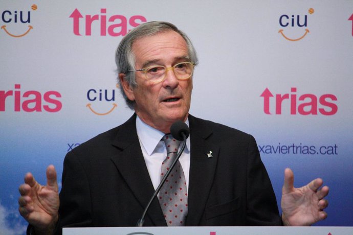 El líder de CiU en Barcelona, Xavier Trias.