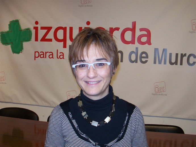 La concejala de IU-LV en Murcia, Esther Herguedas