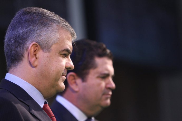 Luigi Ferraris, presidente de Enel Green Power, y Borja Prado, presidente de End