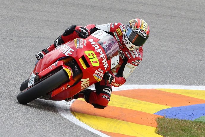 Julián Simón (Suter) ha probado nuevos componentes en la Suter