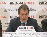 Mas se ofrece para liderar 'una Cataluña mejor' 