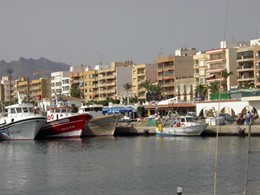 Imagen del puerto de Garrucha (Almería)