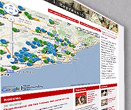 Mapa de fosas de Catalunya en internet