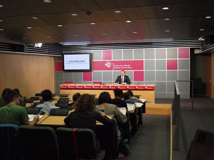 El teniente de diputado general, Claudio Rodríguez