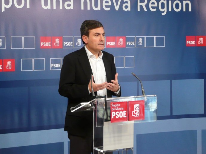 Secretario General Del PSRM PSOE, Pedro Saura