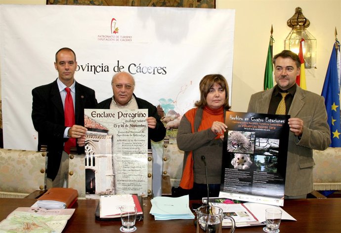 Presentación de las jornadas en Cáceres