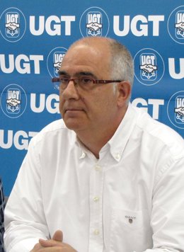 El secretario general de UGT de Navarra, Juan Goyen.