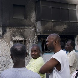 Disturbios en Roquetas de Mar