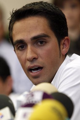 El ciclista Alberto Contador