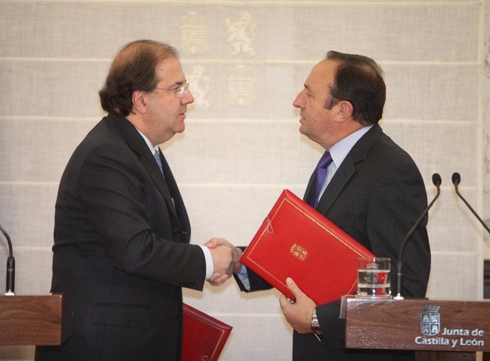 El presidente Castilla y León y de La Rioja