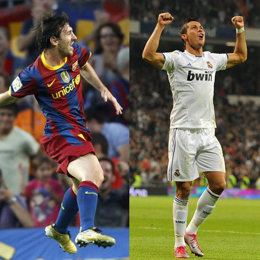 Messy y Ronaldo, duelo del clásico Real Madrid-Barcelona