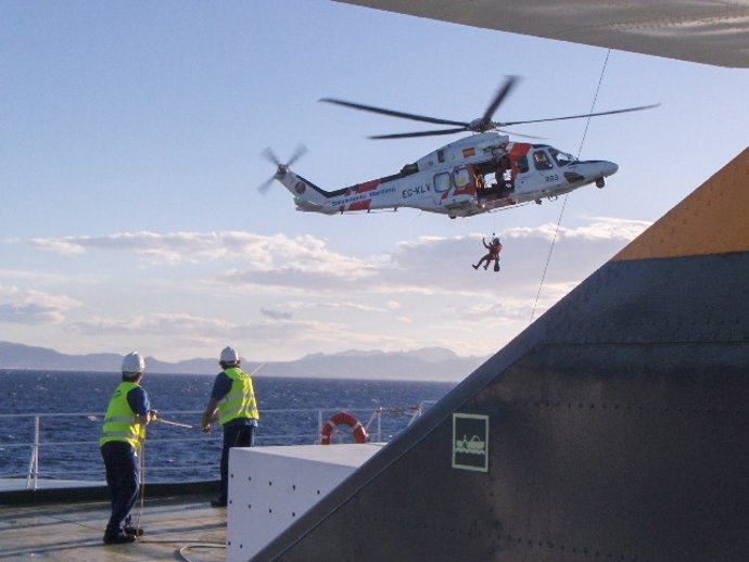 El Super Fast Ferry Garcia Lorca De Baleària Protagoniza Un Ejercicio De Evacuac