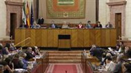 Imagen del Pleno del Parlamento
