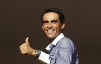 Ciclismo.- Pinto prepara un acto de "apoyo" a Contador donde oficializará el título de 'Hijo predilecto'