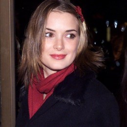 Primer plano de la actriz Winona Ryder