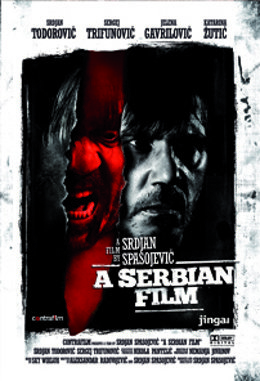 Cartel de 'A serbian film'.