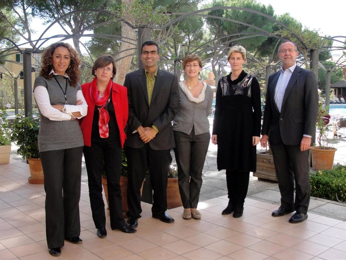 Neus Pacheco, Elena Cabeza, Rajiv Bathia, Margalida Buades, Maribel Soteras