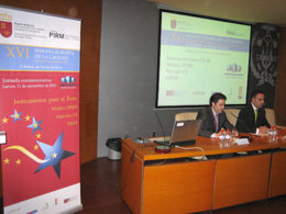 El director general de Industria, Energía y Minas, José Francisco Puche (derecha