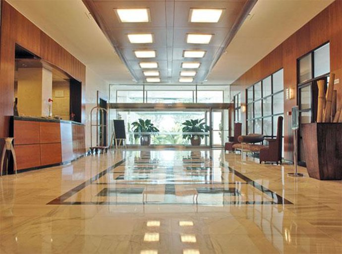 Hall de un hotel