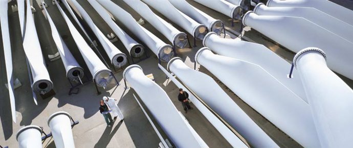 Centro de producción de palas Gamesa