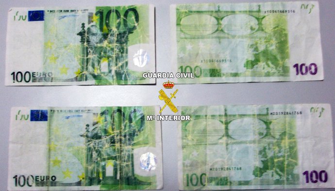 Billetes falsos